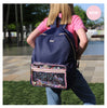 NAVY IN LOVE ESSENTIALS BACKPACK LARGE