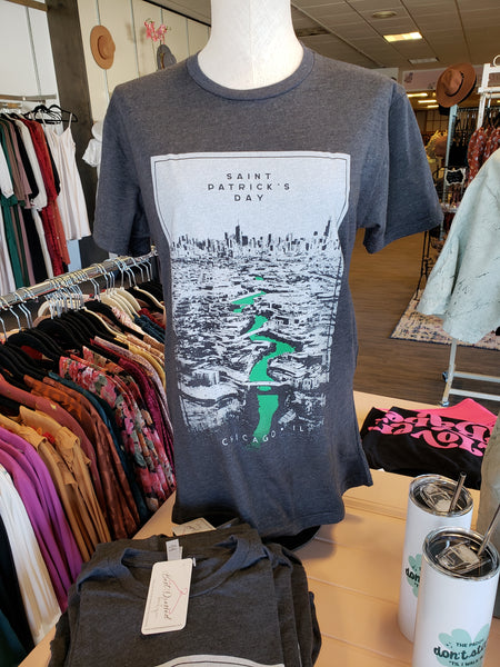 Chicago Green River Tee