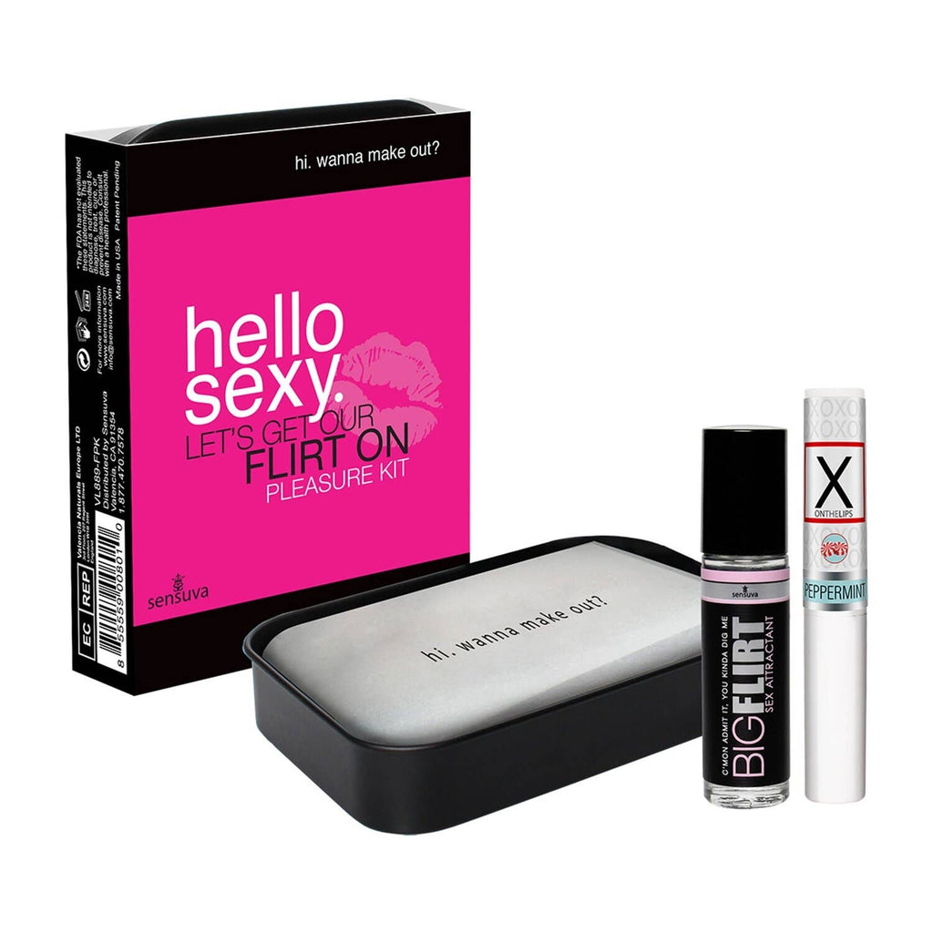 Hello Sexy Let’s Get Our Flirt On Pleasure Kit