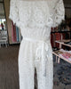 White Lace Jumpsuit