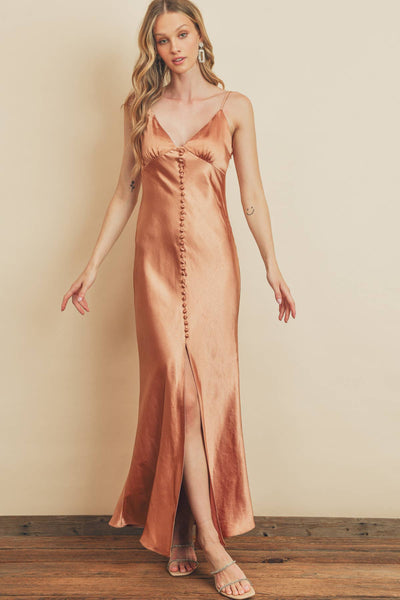 LT Sienna Spotlight Sleeveless Button Detail Dress