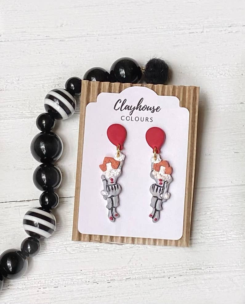 Pennywise Clay Earrings